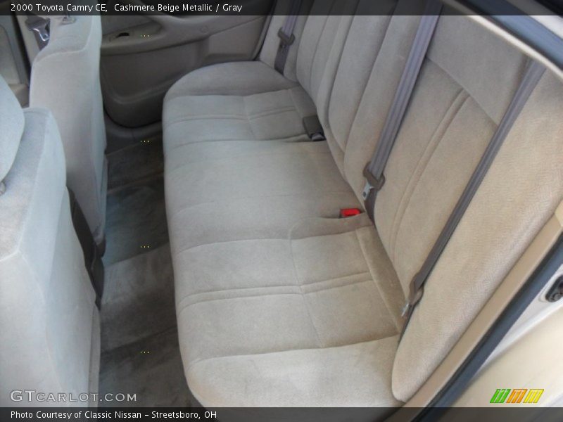 Cashmere Beige Metallic / Gray 2000 Toyota Camry CE