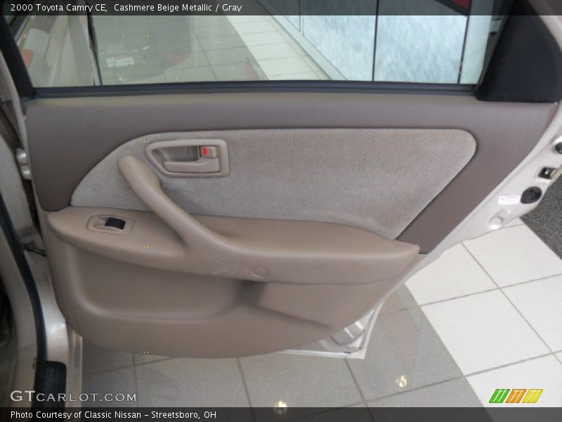 Cashmere Beige Metallic / Gray 2000 Toyota Camry CE