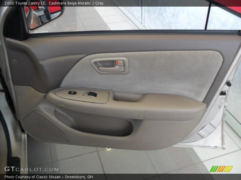 Cashmere Beige Metallic / Gray 2000 Toyota Camry CE