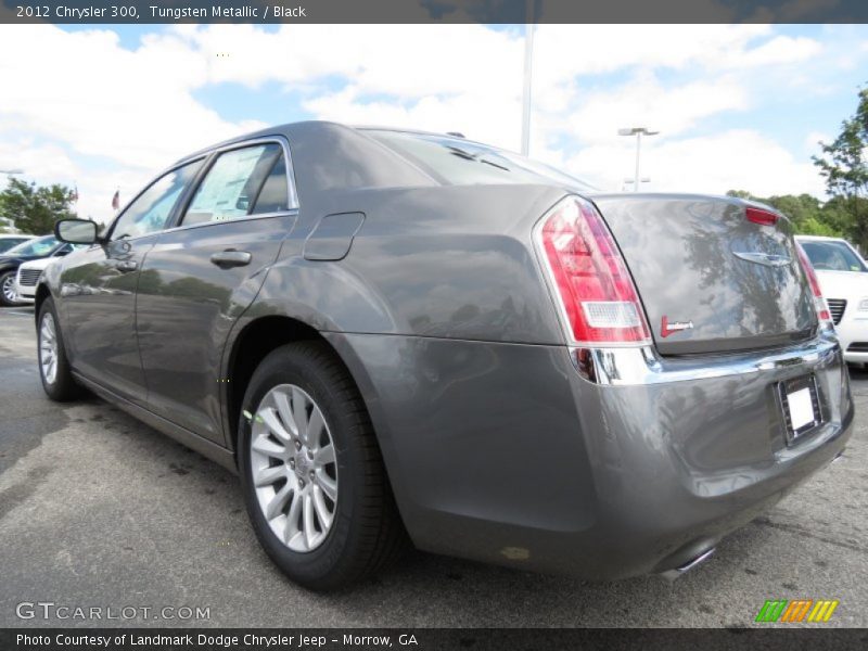 Tungsten Metallic / Black 2012 Chrysler 300