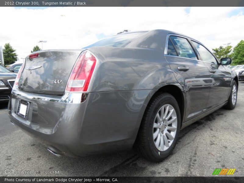 Tungsten Metallic / Black 2012 Chrysler 300