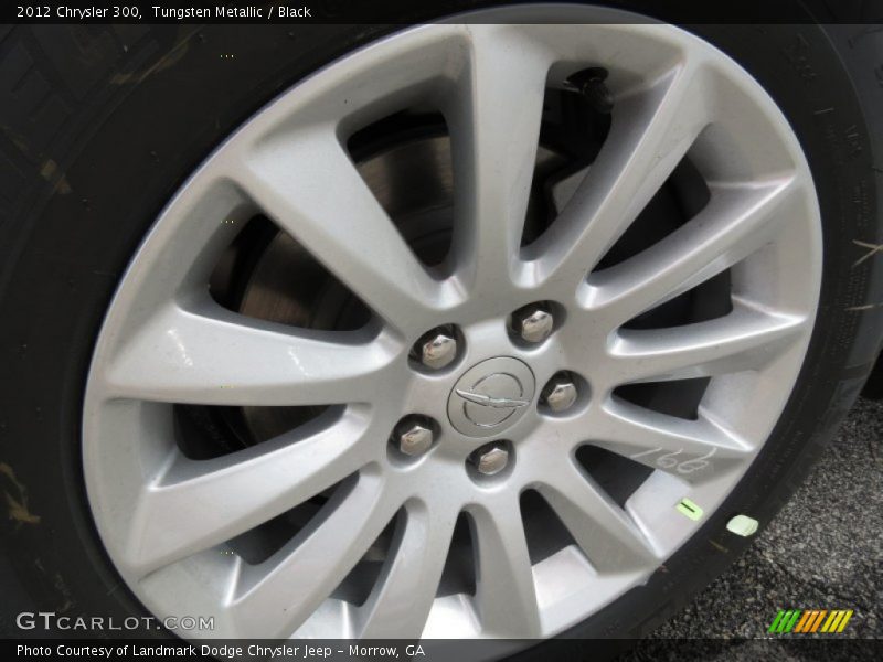 Tungsten Metallic / Black 2012 Chrysler 300