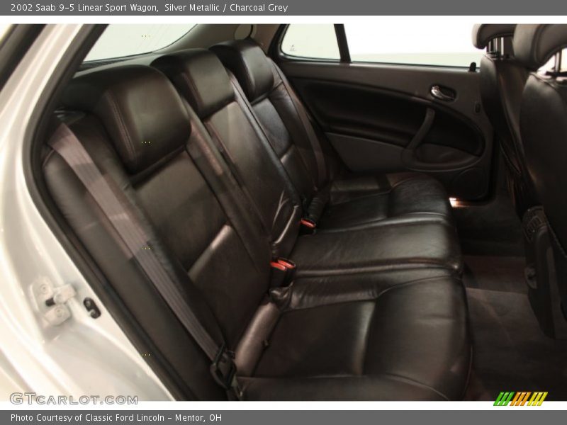  2002 9-5 Linear Sport Wagon Charcoal Grey Interior