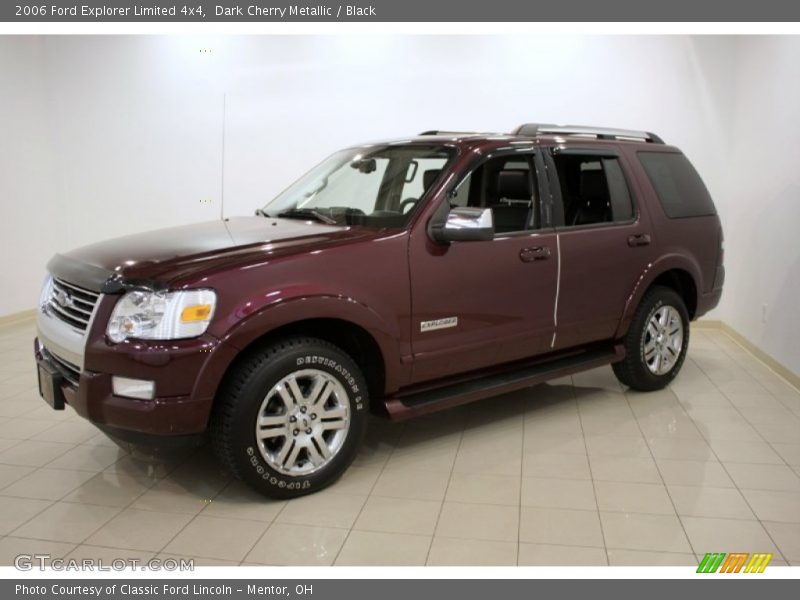 Dark Cherry Metallic / Black 2006 Ford Explorer Limited 4x4