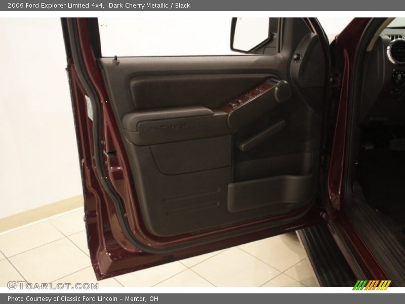 Dark Cherry Metallic / Black 2006 Ford Explorer Limited 4x4