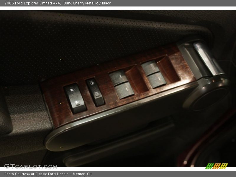 Dark Cherry Metallic / Black 2006 Ford Explorer Limited 4x4