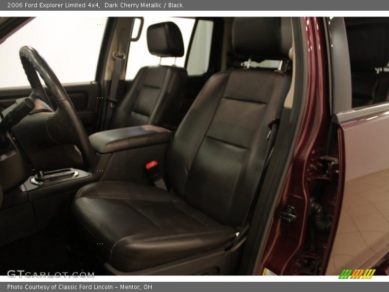 Dark Cherry Metallic / Black 2006 Ford Explorer Limited 4x4