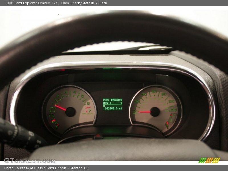 Dark Cherry Metallic / Black 2006 Ford Explorer Limited 4x4