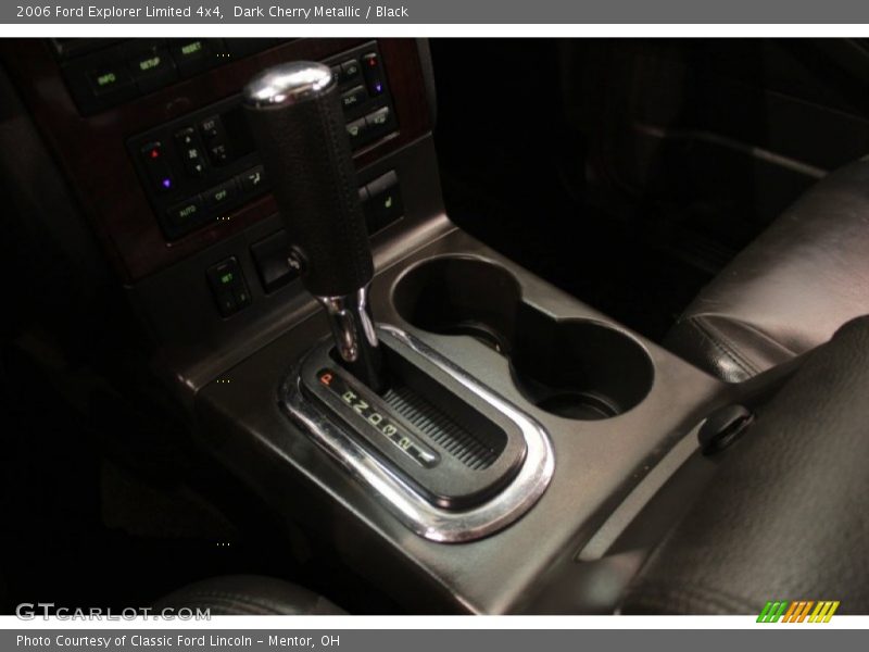 Dark Cherry Metallic / Black 2006 Ford Explorer Limited 4x4