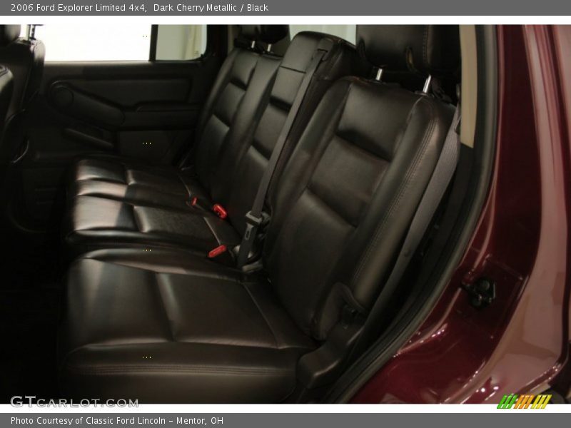 Dark Cherry Metallic / Black 2006 Ford Explorer Limited 4x4