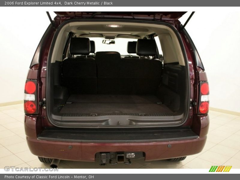 Dark Cherry Metallic / Black 2006 Ford Explorer Limited 4x4