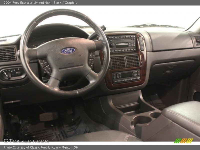 Dashboard of 2004 Explorer Limited 4x4