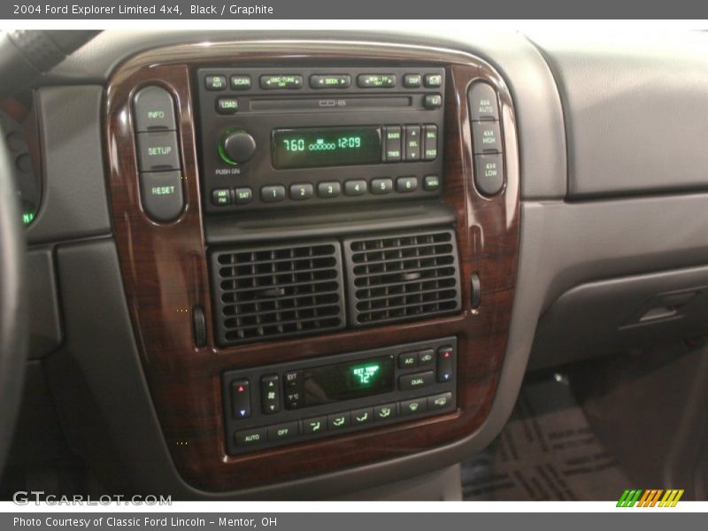 Controls of 2004 Explorer Limited 4x4