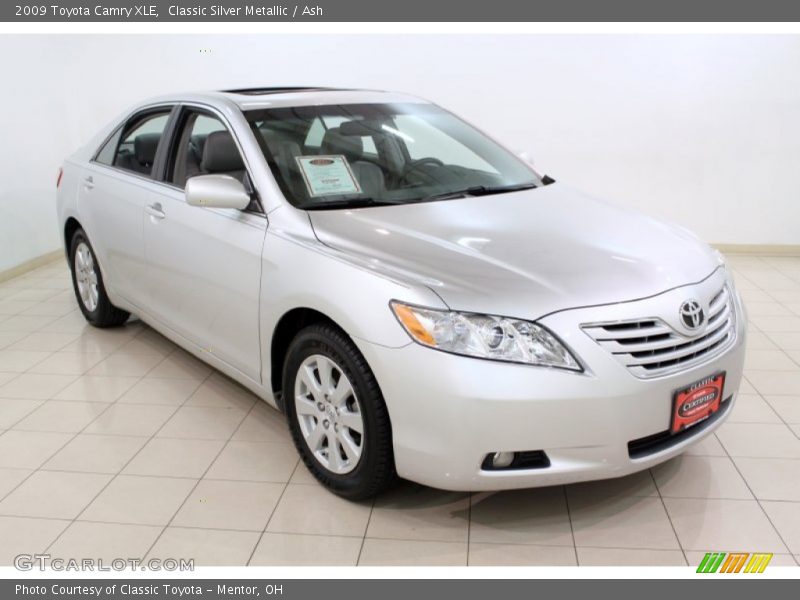 Classic Silver Metallic / Ash 2009 Toyota Camry XLE