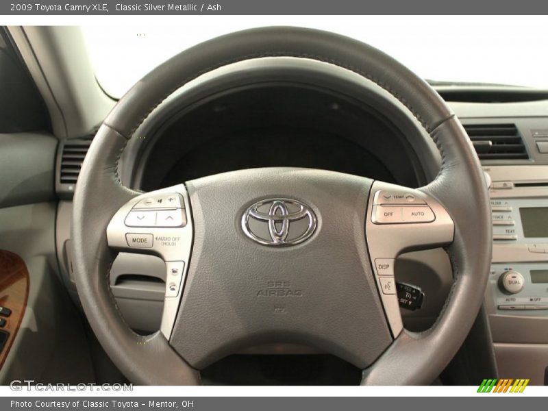 Classic Silver Metallic / Ash 2009 Toyota Camry XLE