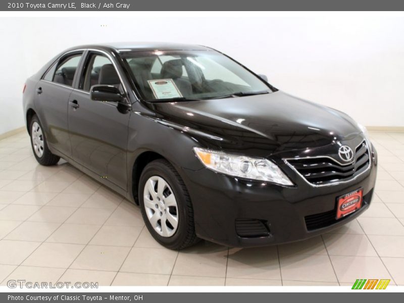 Black / Ash Gray 2010 Toyota Camry LE