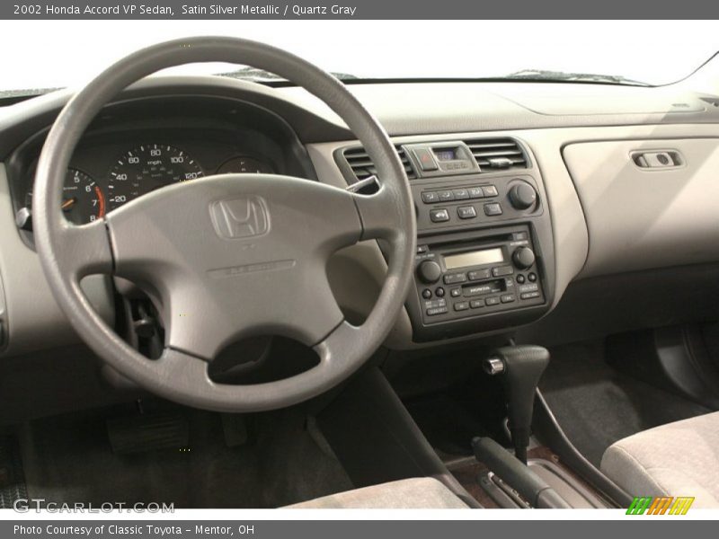 Dashboard of 2002 Accord VP Sedan