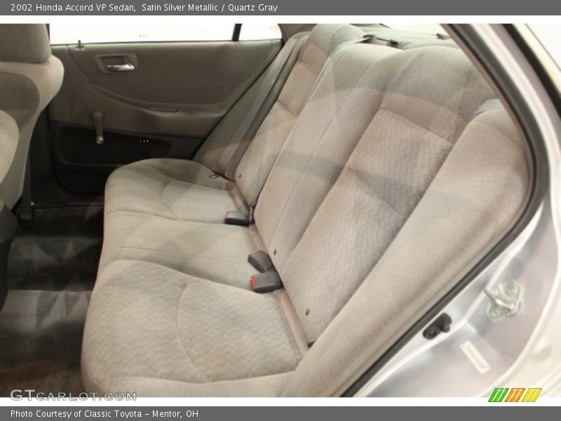 Satin Silver Metallic / Quartz Gray 2002 Honda Accord VP Sedan