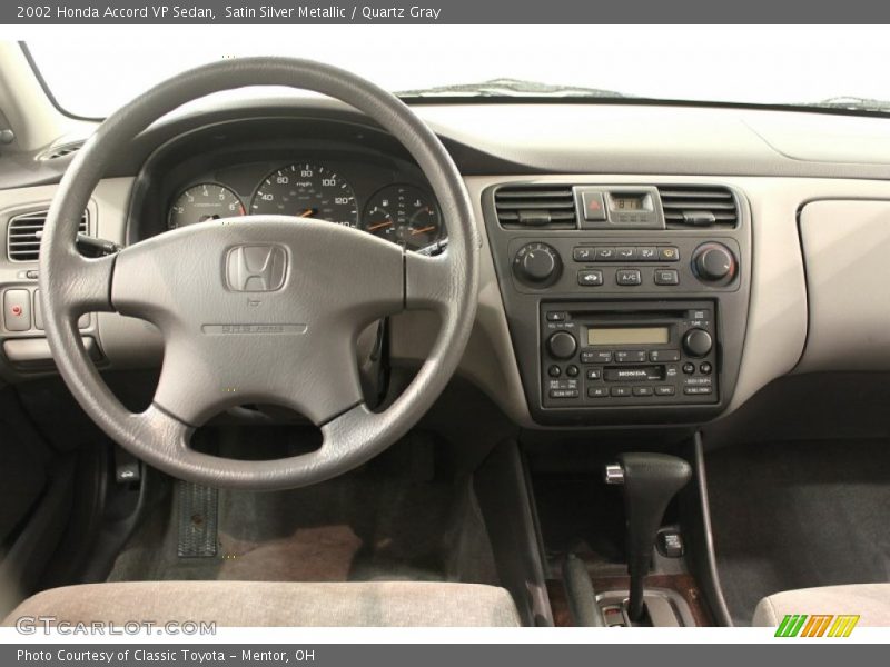 Dashboard of 2002 Accord VP Sedan