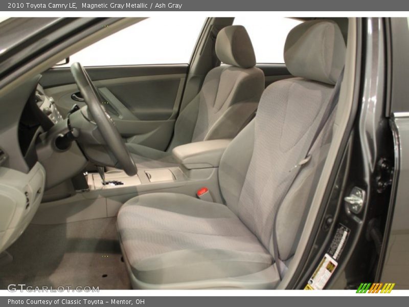  2010 Camry LE Ash Gray Interior