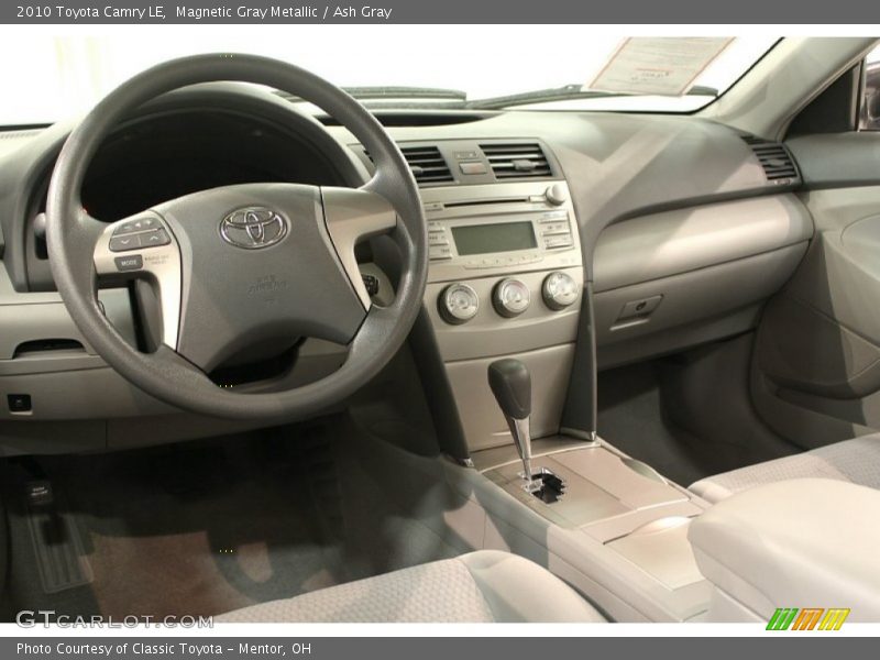 Dashboard of 2010 Camry LE
