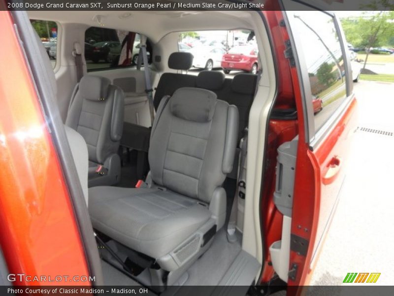 Sunburst Orange Pearl / Medium Slate Gray/Light Shale 2008 Dodge Grand Caravan SXT