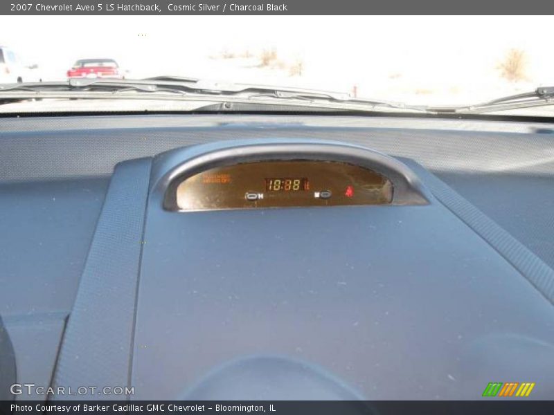 Cosmic Silver / Charcoal Black 2007 Chevrolet Aveo 5 LS Hatchback