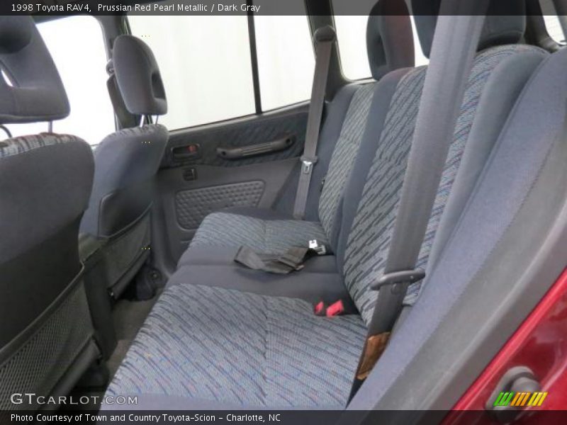 Prussian Red Pearl Metallic / Dark Gray 1998 Toyota RAV4