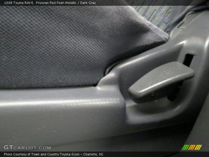 Prussian Red Pearl Metallic / Dark Gray 1998 Toyota RAV4