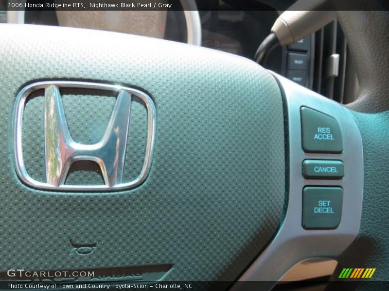 Nighthawk Black Pearl / Gray 2006 Honda Ridgeline RTS