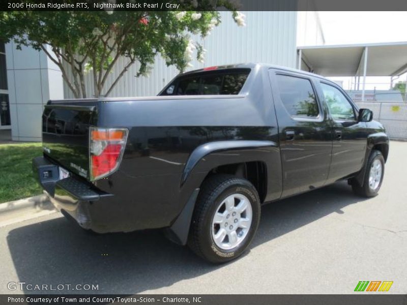 Nighthawk Black Pearl / Gray 2006 Honda Ridgeline RTS