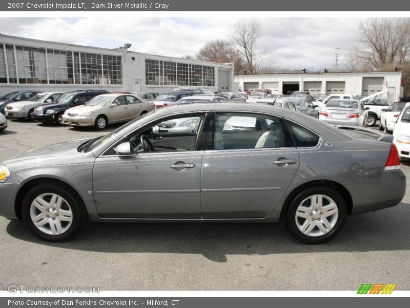 Dark Silver Metallic / Gray 2007 Chevrolet Impala LT