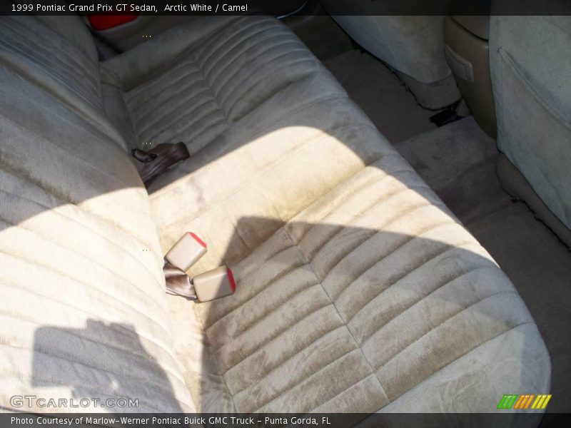 Arctic White / Camel 1999 Pontiac Grand Prix GT Sedan