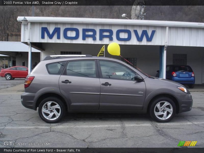 Shadow Gray / Graphite 2003 Pontiac Vibe AWD