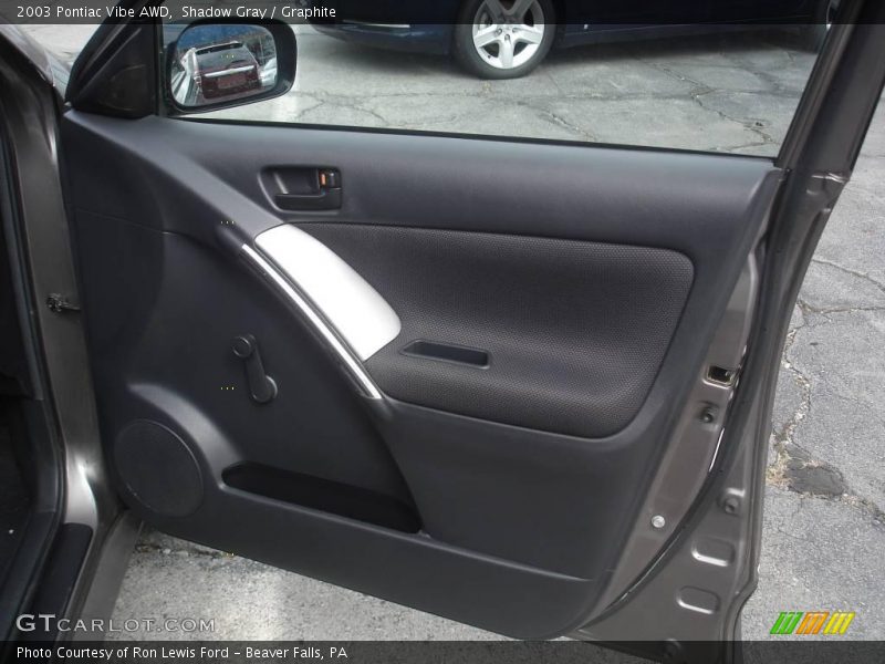 Shadow Gray / Graphite 2003 Pontiac Vibe AWD