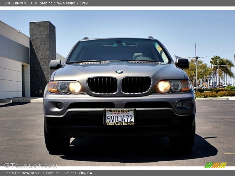 Sterling Grey Metallic / Grey 2006 BMW X5 3.0i