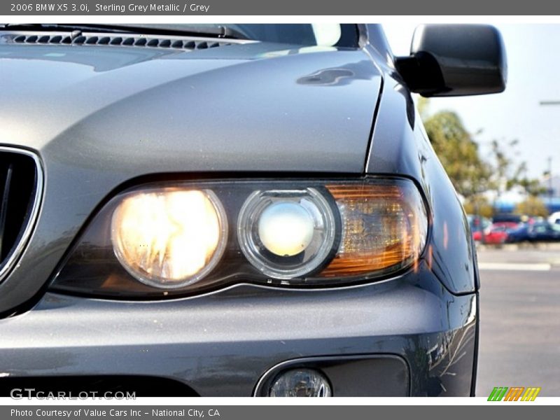 Sterling Grey Metallic / Grey 2006 BMW X5 3.0i