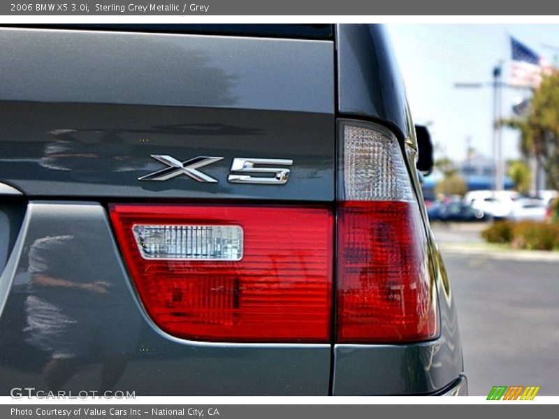 Sterling Grey Metallic / Grey 2006 BMW X5 3.0i