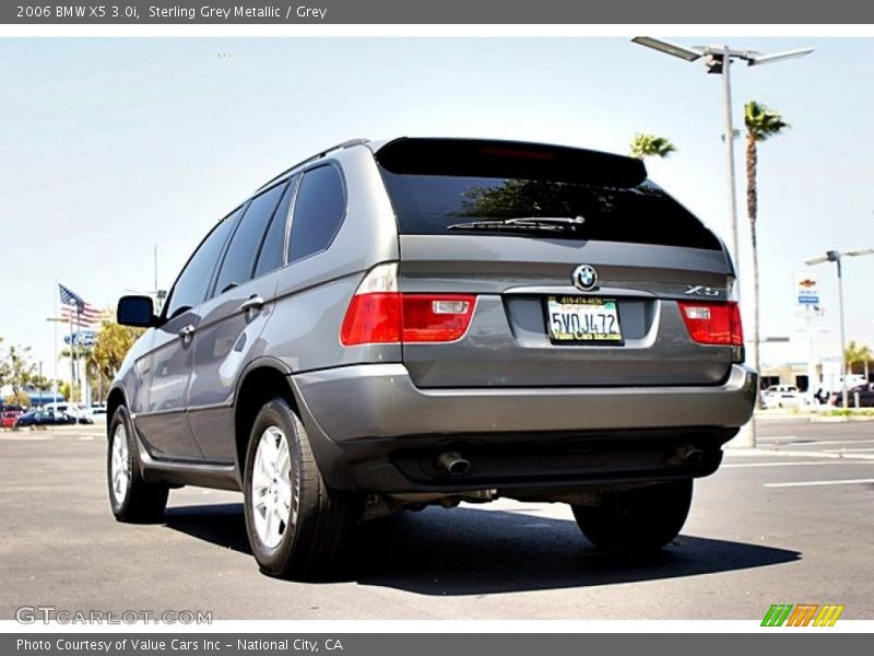 Sterling Grey Metallic / Grey 2006 BMW X5 3.0i