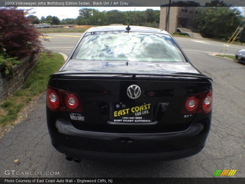 Black Uni / Art Grey 2009 Volkswagen Jetta Wolfsburg Edition Sedan