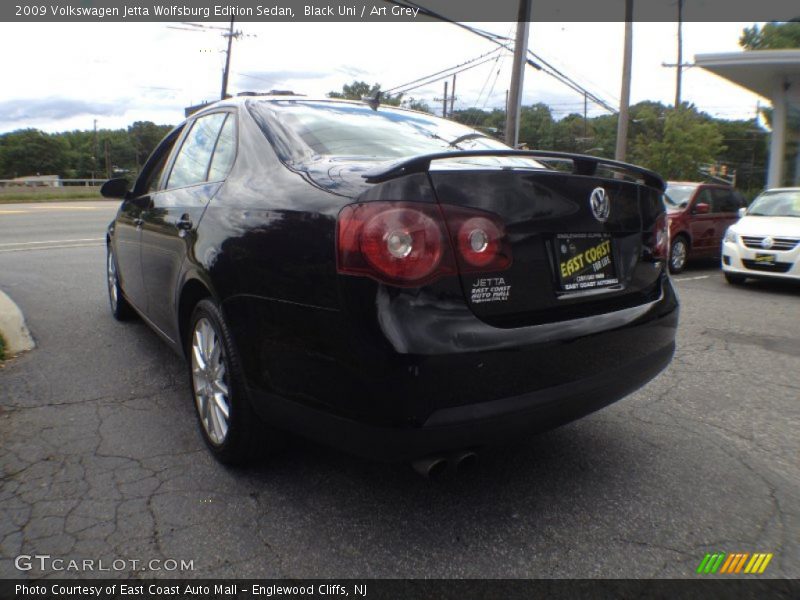 Black Uni / Art Grey 2009 Volkswagen Jetta Wolfsburg Edition Sedan