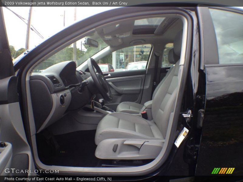 Black Uni / Art Grey 2009 Volkswagen Jetta Wolfsburg Edition Sedan