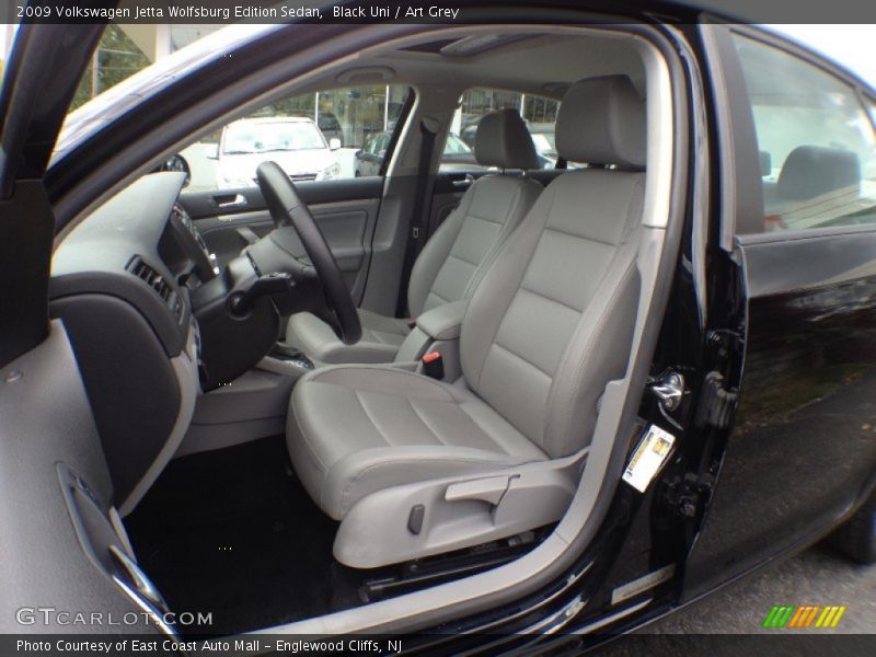 Black Uni / Art Grey 2009 Volkswagen Jetta Wolfsburg Edition Sedan