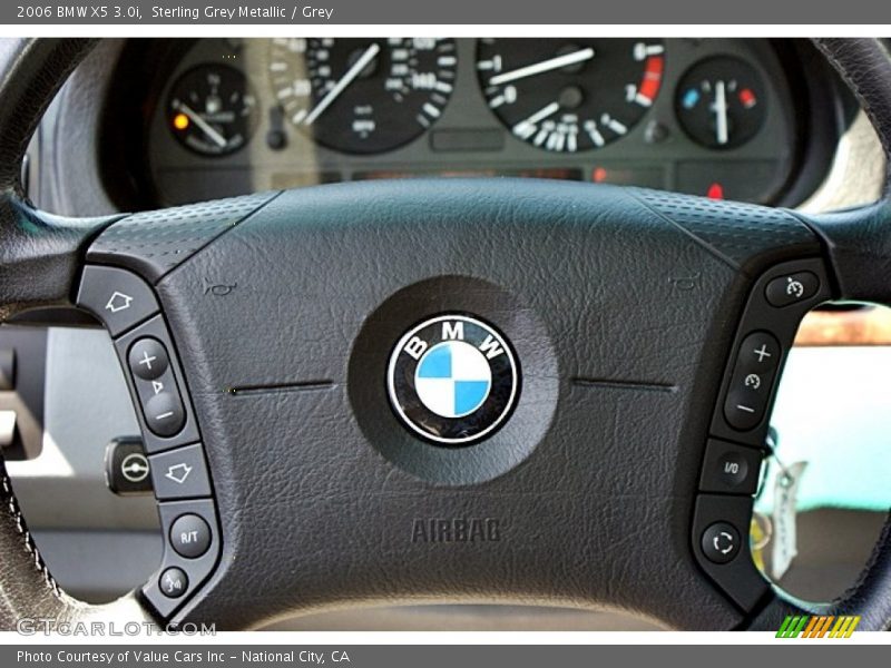 Sterling Grey Metallic / Grey 2006 BMW X5 3.0i
