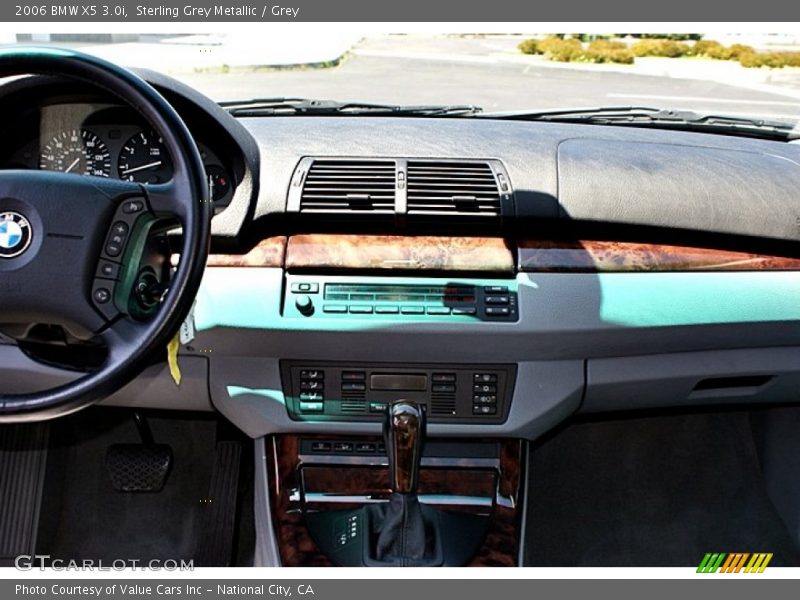 Sterling Grey Metallic / Grey 2006 BMW X5 3.0i