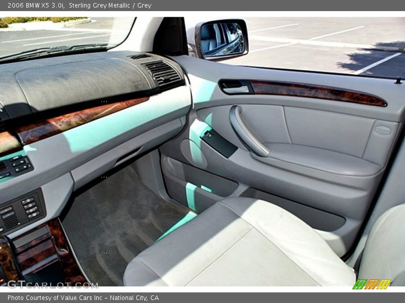 Sterling Grey Metallic / Grey 2006 BMW X5 3.0i