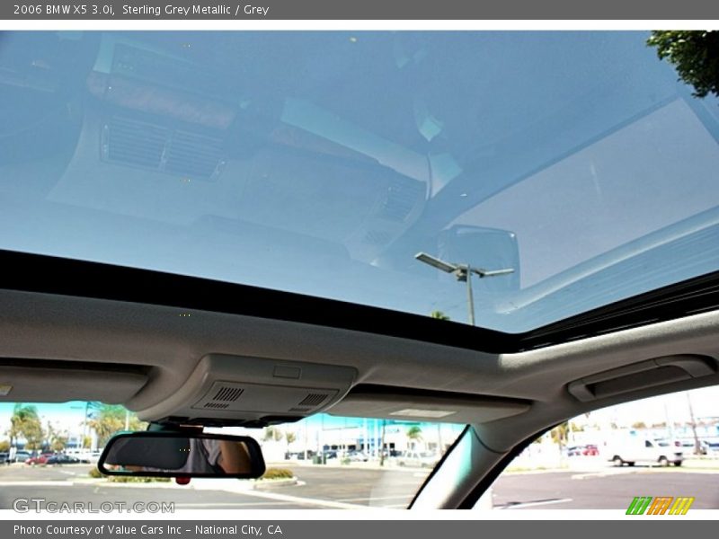 Sterling Grey Metallic / Grey 2006 BMW X5 3.0i