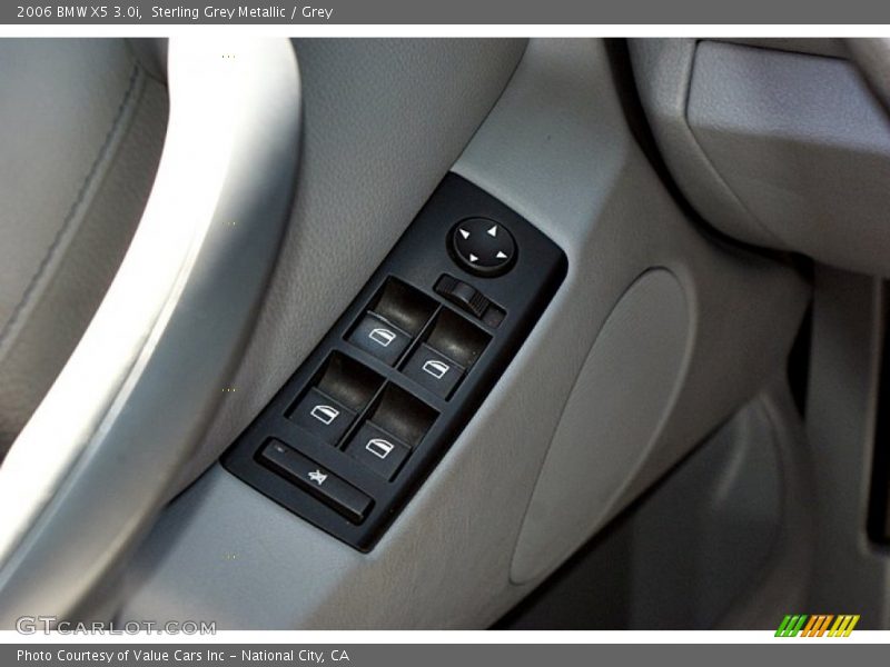 Sterling Grey Metallic / Grey 2006 BMW X5 3.0i