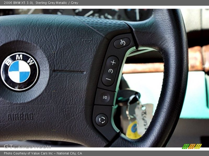 Sterling Grey Metallic / Grey 2006 BMW X5 3.0i