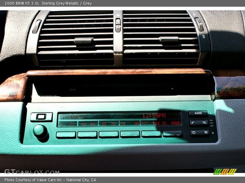 Sterling Grey Metallic / Grey 2006 BMW X5 3.0i